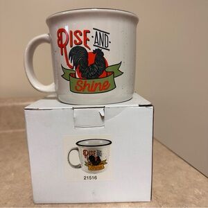 Rise and Shine Rooster Mug by Spoontiques NIB